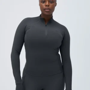 Ultimate ADANOLA Long Sleeve Quarter Zip Top
