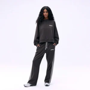 ADANOLA Varsity Loose Fit Sweatpants