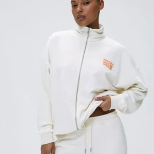 Vacation ADANOLA Full Zip Funnel Sweatshirt