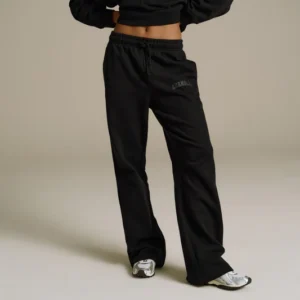 ADANOLA Varsity Loose Fit Straight Leg Sweatpants