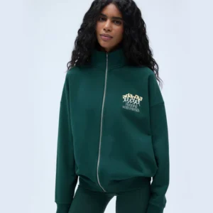 Runners ADANOLA Oversized Funnel Full Zip Sweatshirt